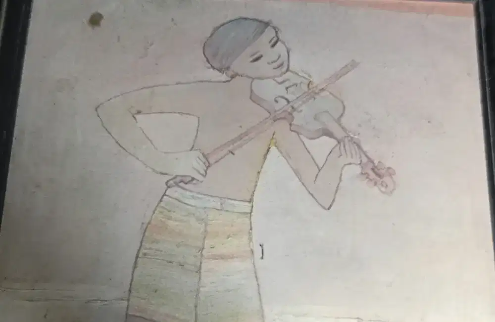 Lukisan anak biola