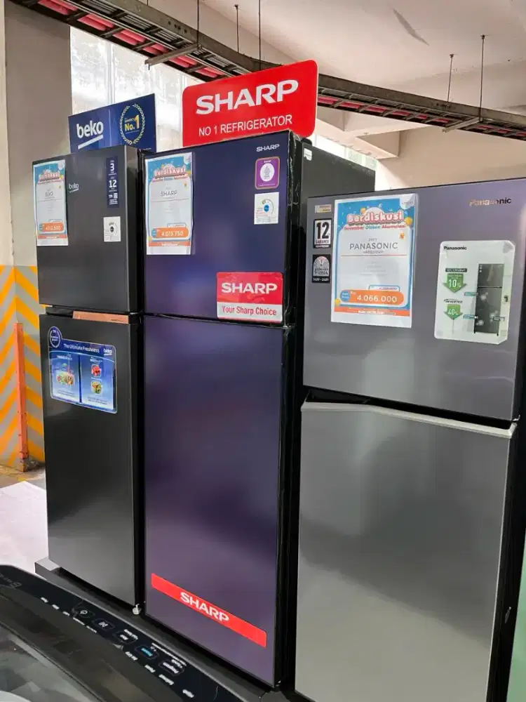 GANTI KULKAS LAMA KE YG BARU BISA KREDIT  GRATIS  2X CICILAN