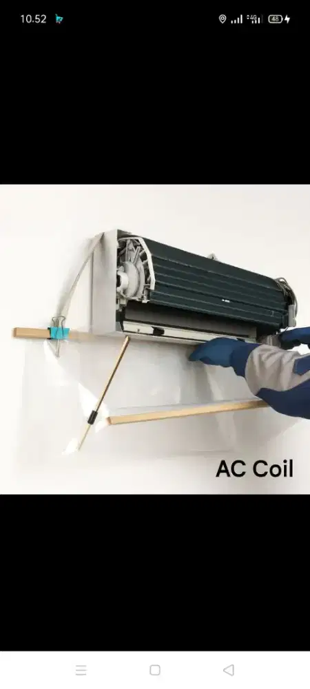 Jasa servis AC kulkas mesin cuci kompa air dll bergaransi