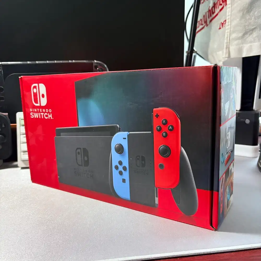 Bekas nintendo switch v2 fullset ofw