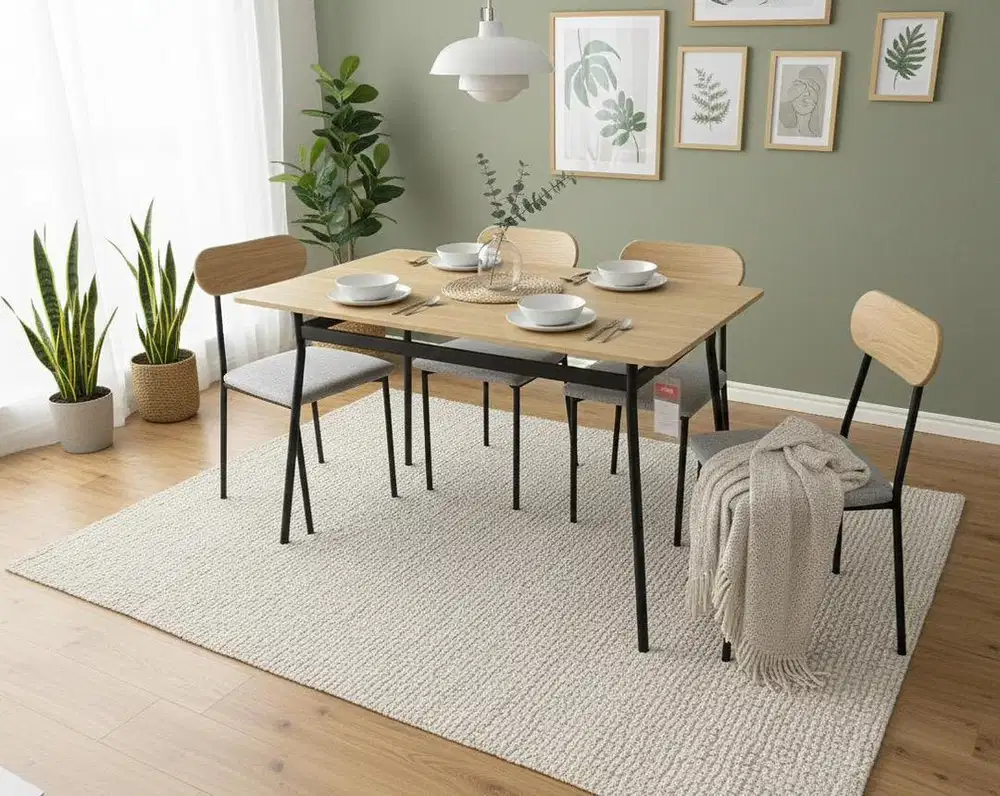 SET MEJA MAKAN LIBERTY