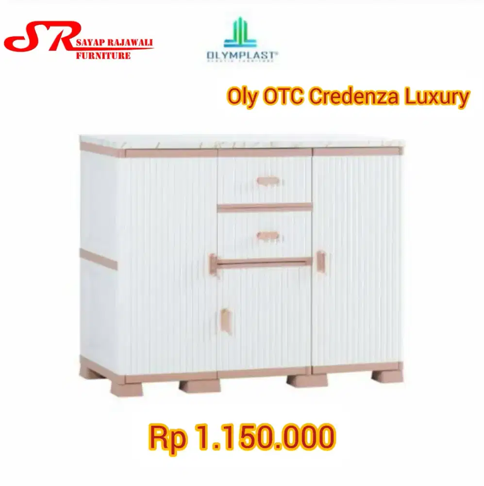 Lemari Locker dan Credenza Plastik Olymplast Murah Jogja (Ars)