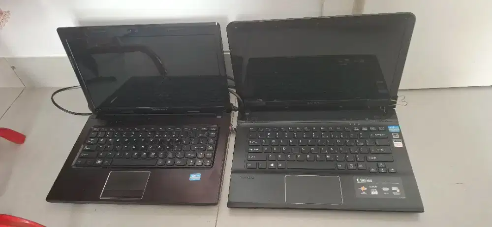 Jual leptop mrek sony&Lenovo