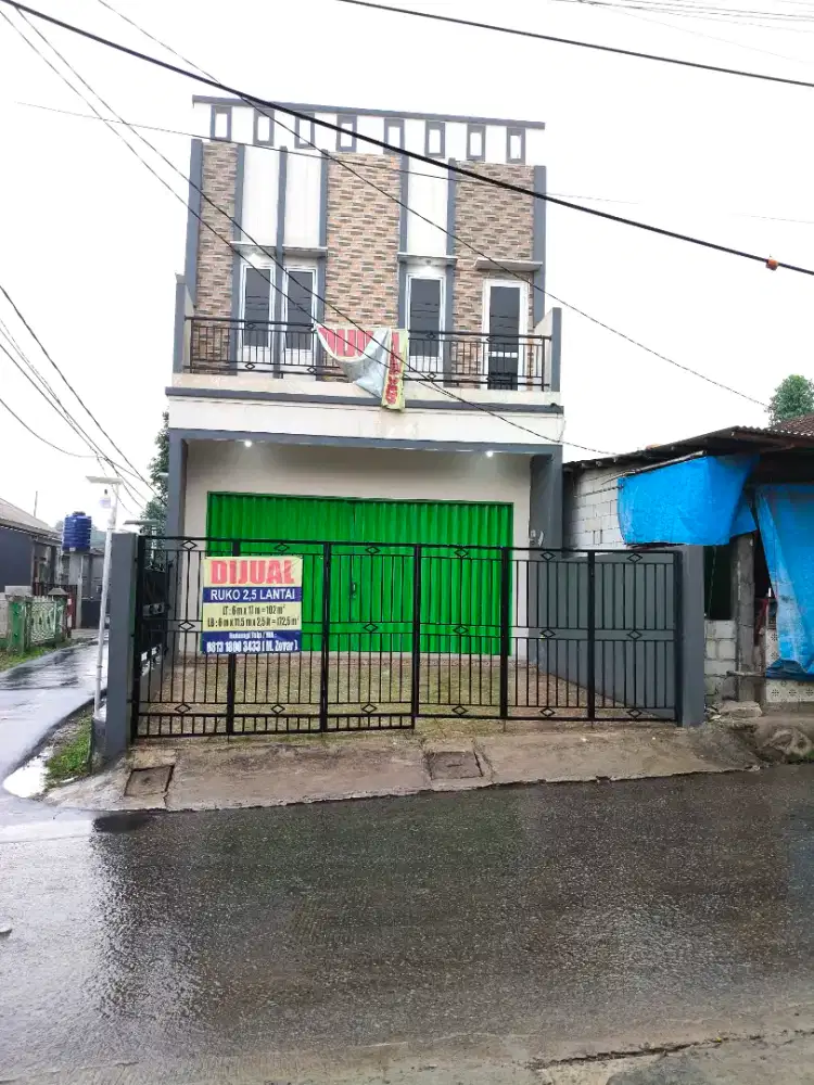 DI JUAL RUKO 2 LANTAI DI BELAKANG GRAND WISATA TAMBUN BEKASI