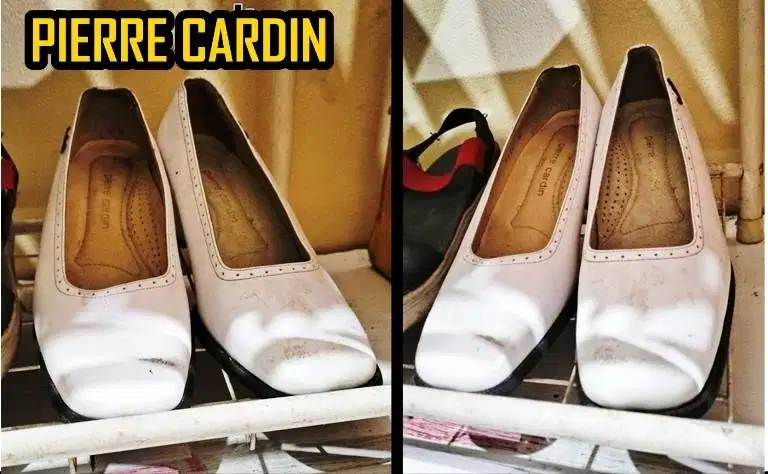 Sepatu kulit PIERE CARDIN ori bagus untuk wanita kondisi seperti baru