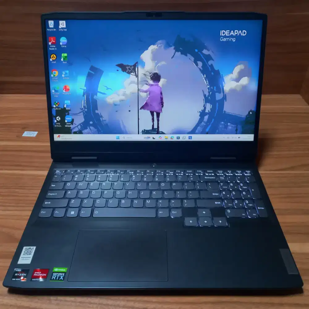 Lenovo Ideapad Gaming 3 Ryzen 7 7735 RTX 4050 6GB RAM 16GB NVMe 512GB