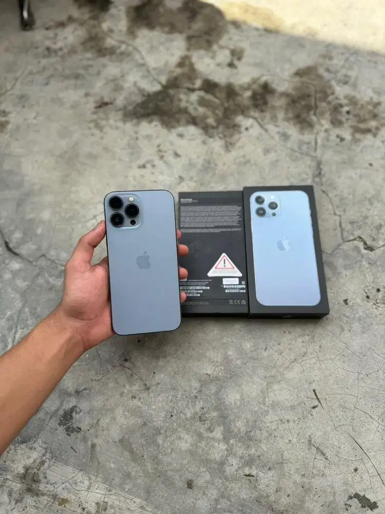iPhone 13 Promax 128gb SierraBlue Ex iBox