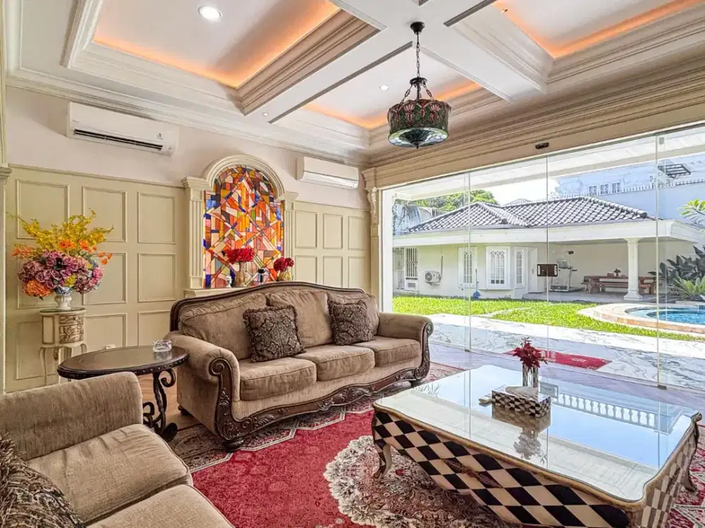 FOR SALE – Rumah Mewah Luas & Siap Huni di Cilandak, Jakarta Selatan