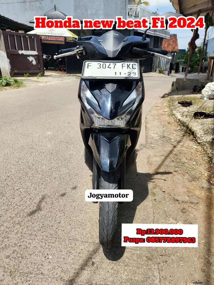 (B) honda new beat fi 2024