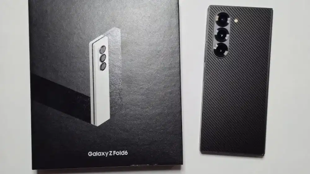 Samsung Z fold 6 CRAFTED BLACK GARANSI 2026 RESMI SAMSUNG 1 TAHUN 1TB