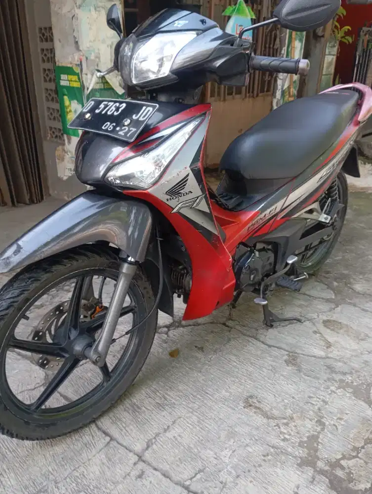 Tinggal Pake Supra X 125 Helm In Fi