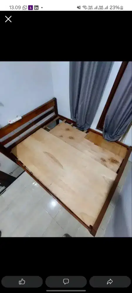 Dipan Kayu 200 x 160