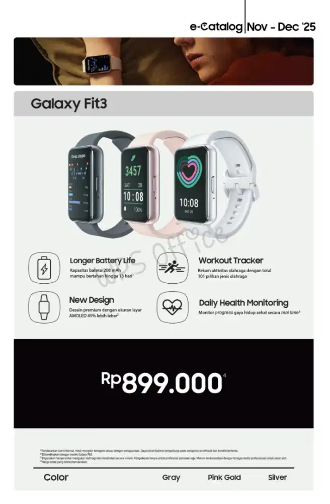 SAMSUNG GALAXY FIT 3