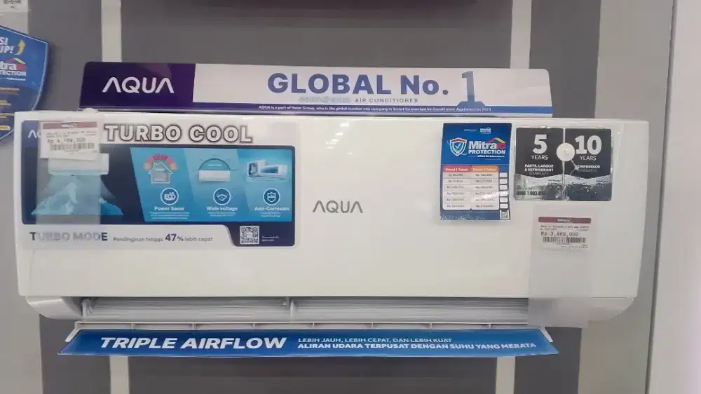 AQUA SPLIT AC STANDAR 1PK