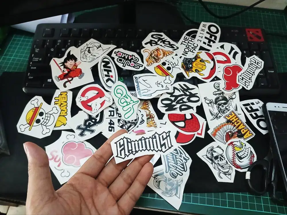 Stiker ANTI AIR Coustem