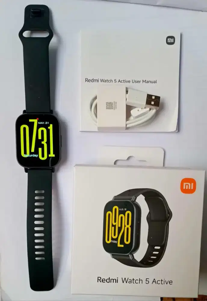 Smartwatch Redmi 5 Active mulus komplit