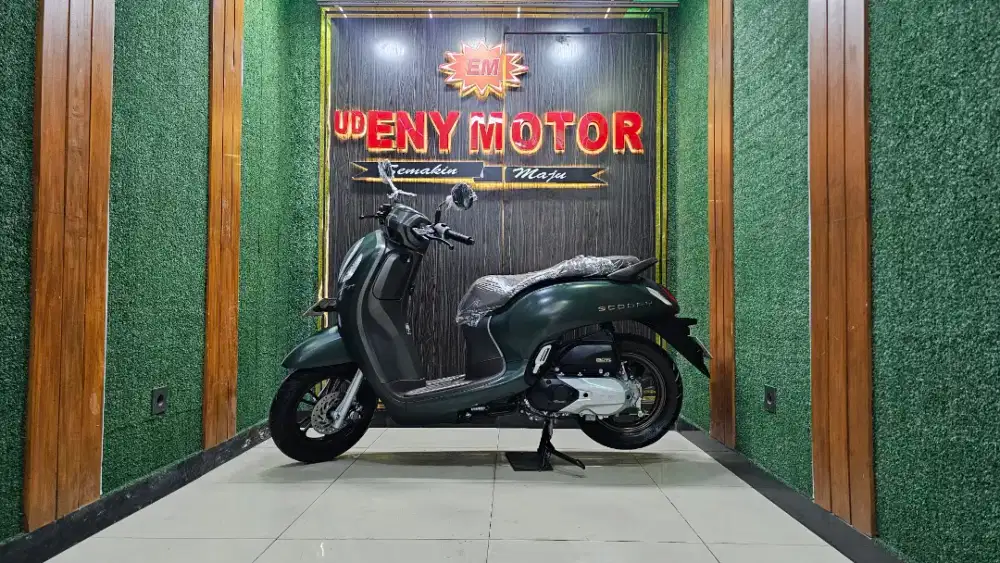 ENY MOTOR - HONDA ALL NEW SCOOPY PRESTIGE 2023 - GREEN MATTE