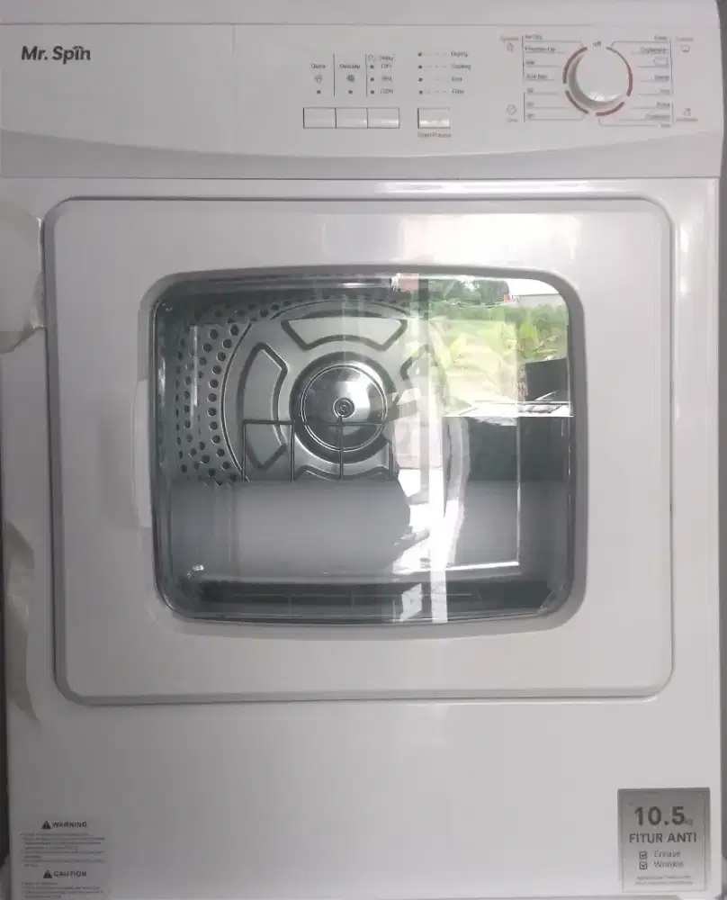 Dryer Mr Spin 10.5kg, Mesin Pengeringan Konversi Gas