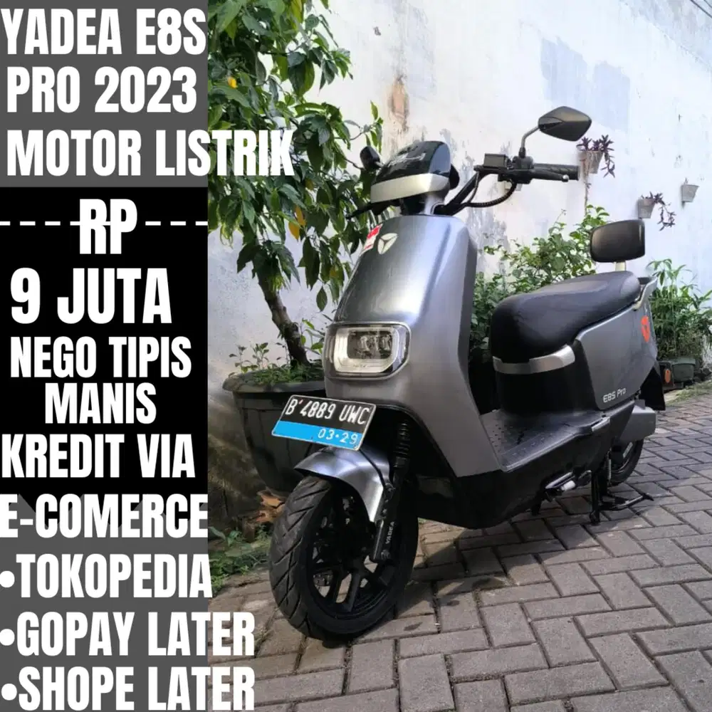 YADEA E8S PRO 2023 SECOND LIKE NEW