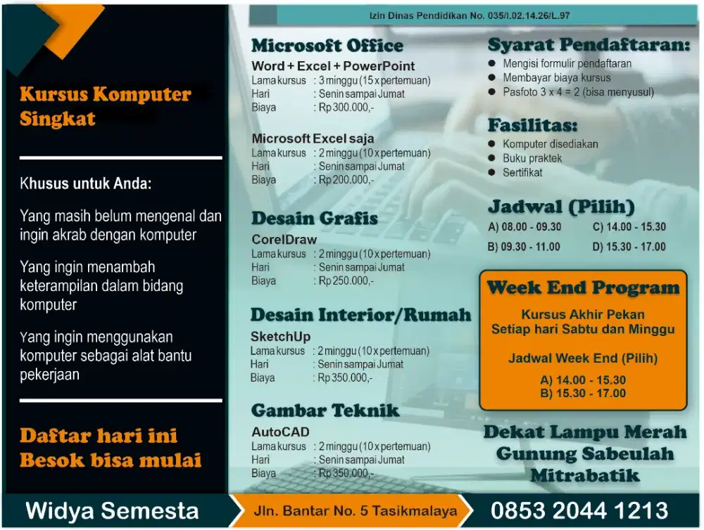 Kursus Komputer Singkat