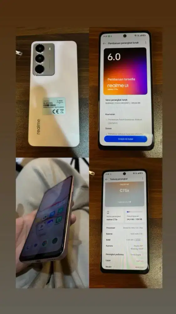 Realme c75x 8/128gb