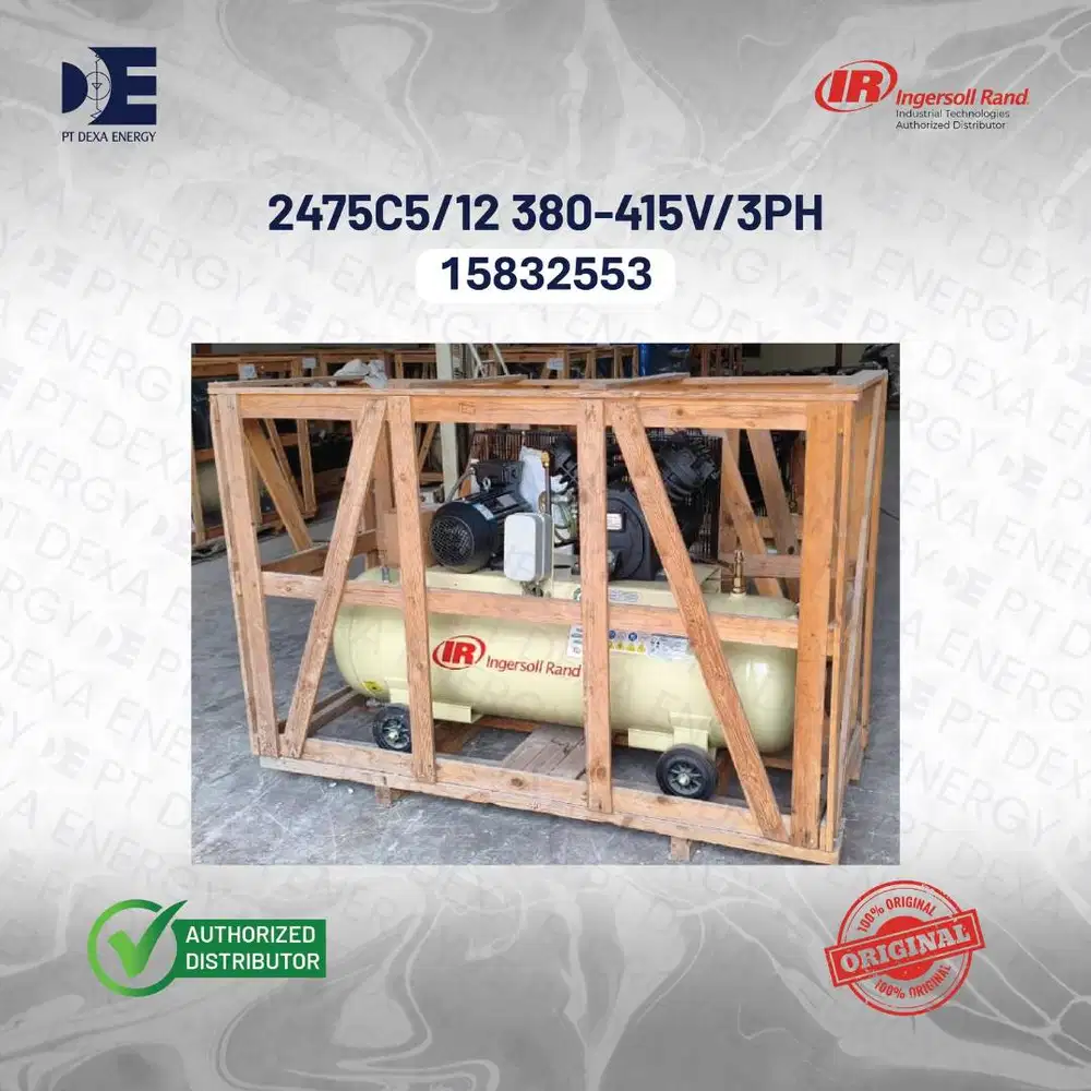 2475C5/12 RECEPROCATING COMPRESSOR CCN 15832553 INGERSOLL RAND