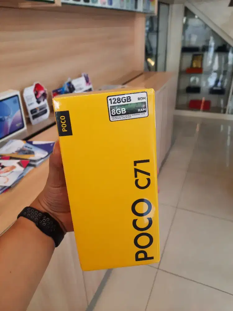 POCO C71 RAM 4/128 NEW TEEMURAH BESTI