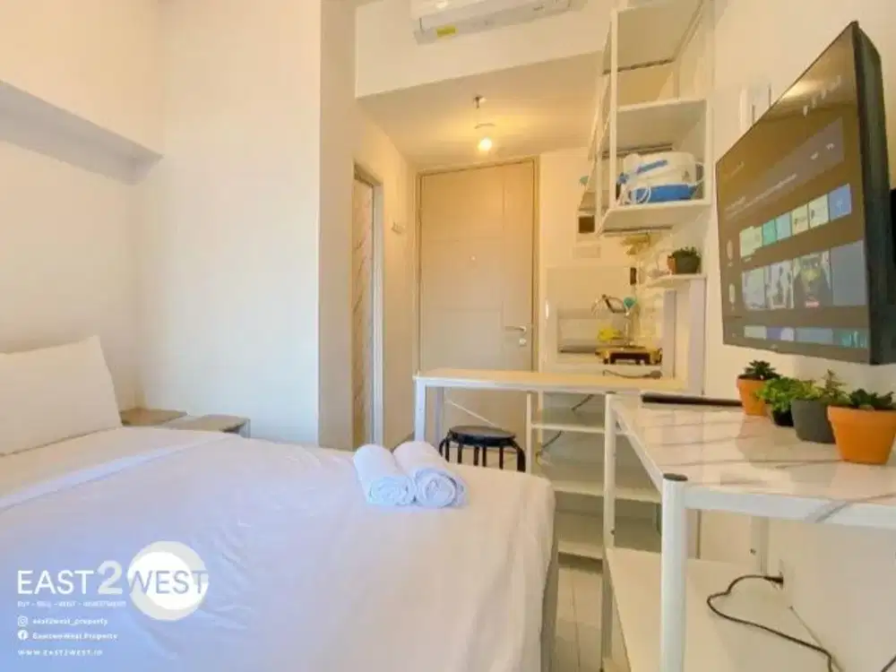 Jual Apartemen Tokyo Reverside PIK 2 Tangerang Studio Tower Edogawa Lantai 16 Fully Furnished