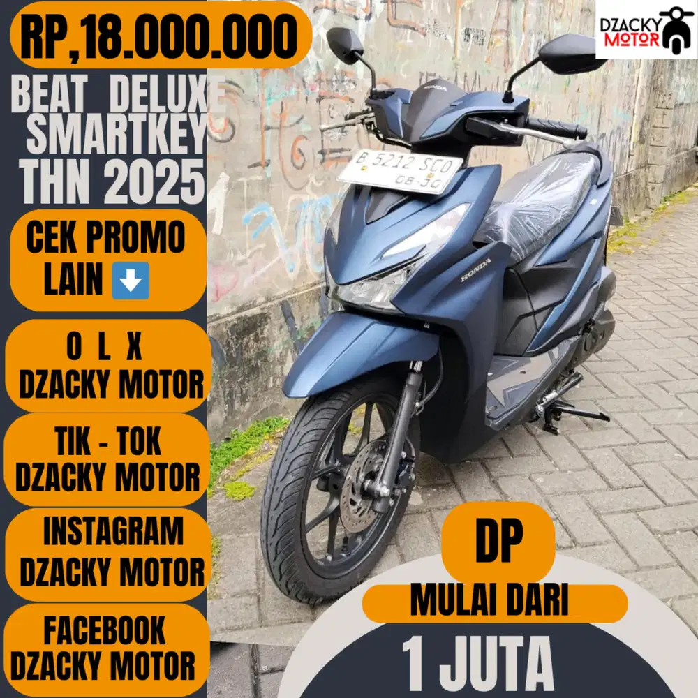 BEAT DELUXE SMARTKEY 2025 SECOND LIKE NEW