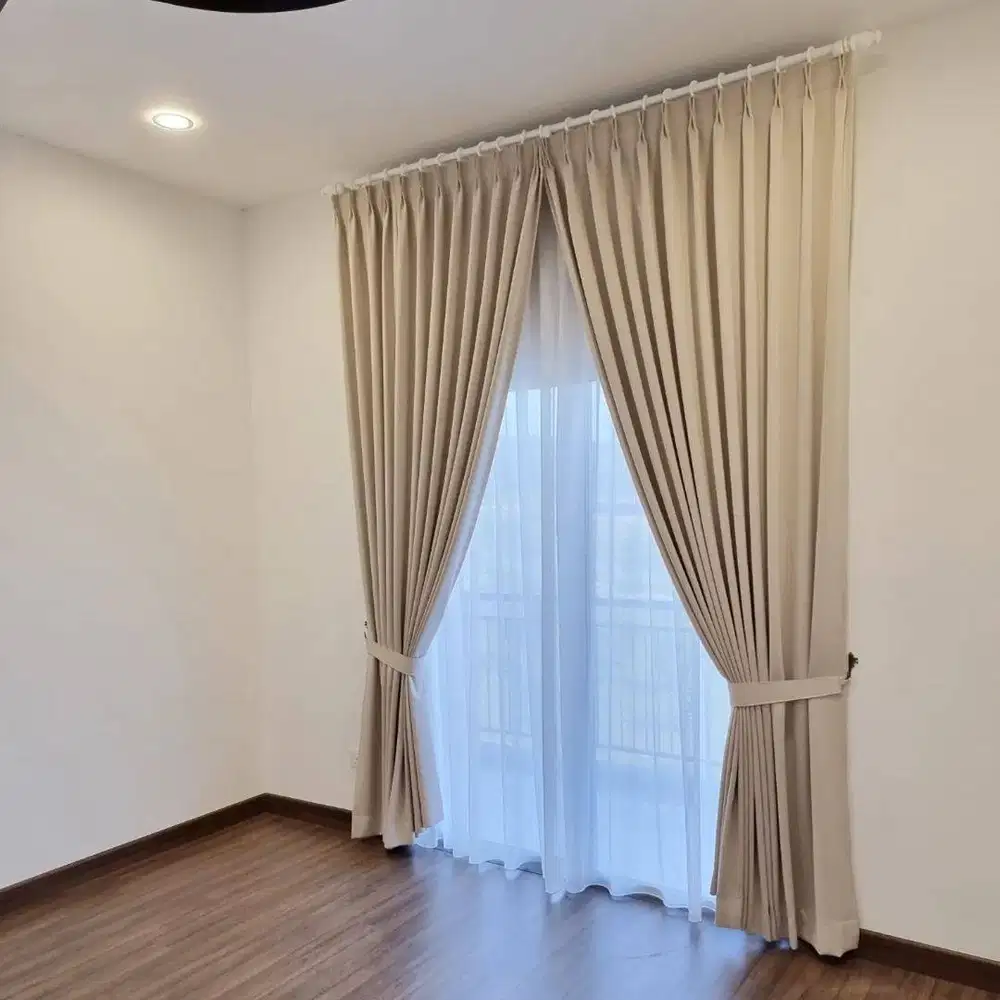 Termewah Tirai Gorden Jendela Gordyn Mewah Hordeng Model Terbaru Murah