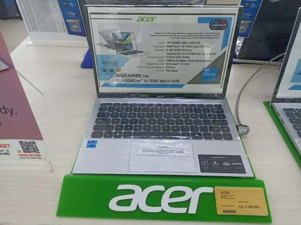 Laptop Acer Aspire Lite AL14-52Mcore