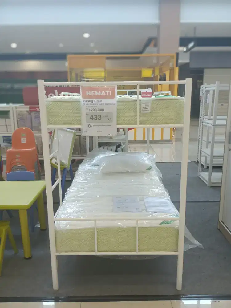 Obral ranjang tingkat besi anti karat