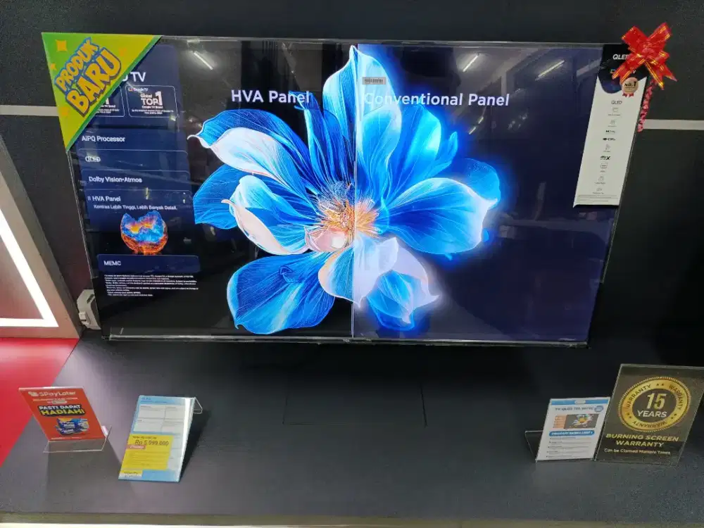 Promo TV TCL Google TV 55 Inch Cicilan Tanpa DP Gratis 2x Cicilan