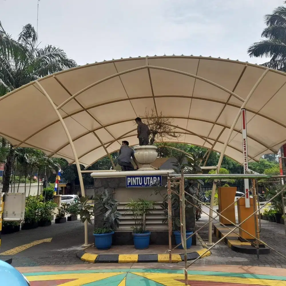 PEMASANGAN CANOPY MEMBRANE