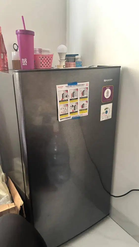 DIJUAL SHARP SJ-N162N HS Kulkas 1 Pintu SJ N162N HS SJN 162 NHS SJ N16