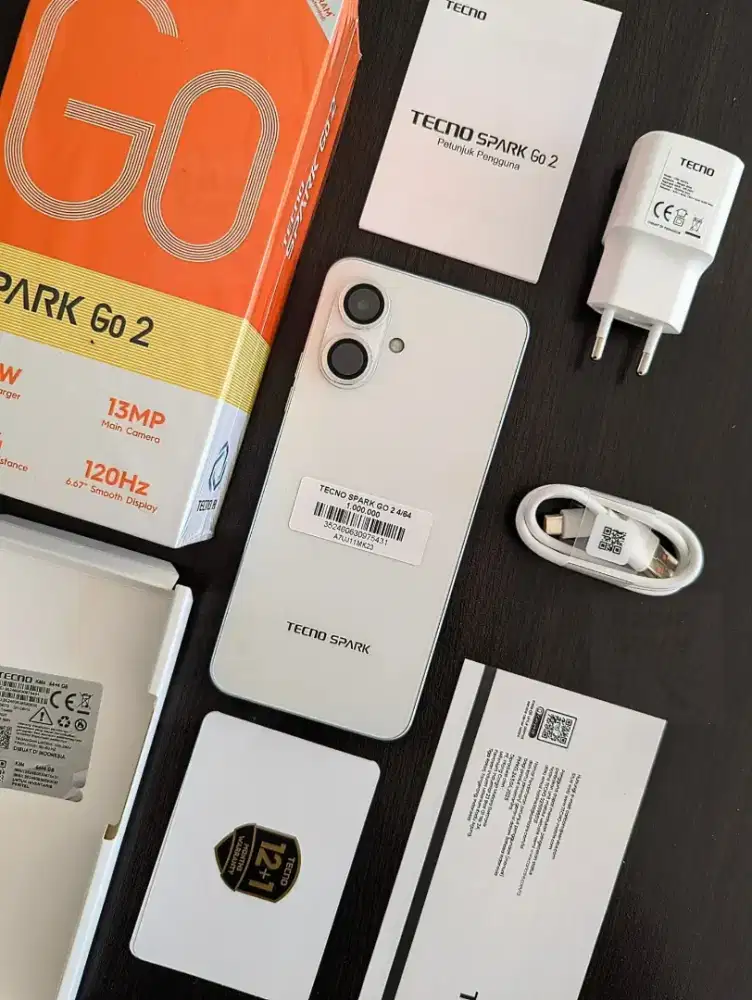 JUAL TECNO SPARK GO 2 8/128GB GARANSI RESMI 1TAHUN HP BARU SEGEL