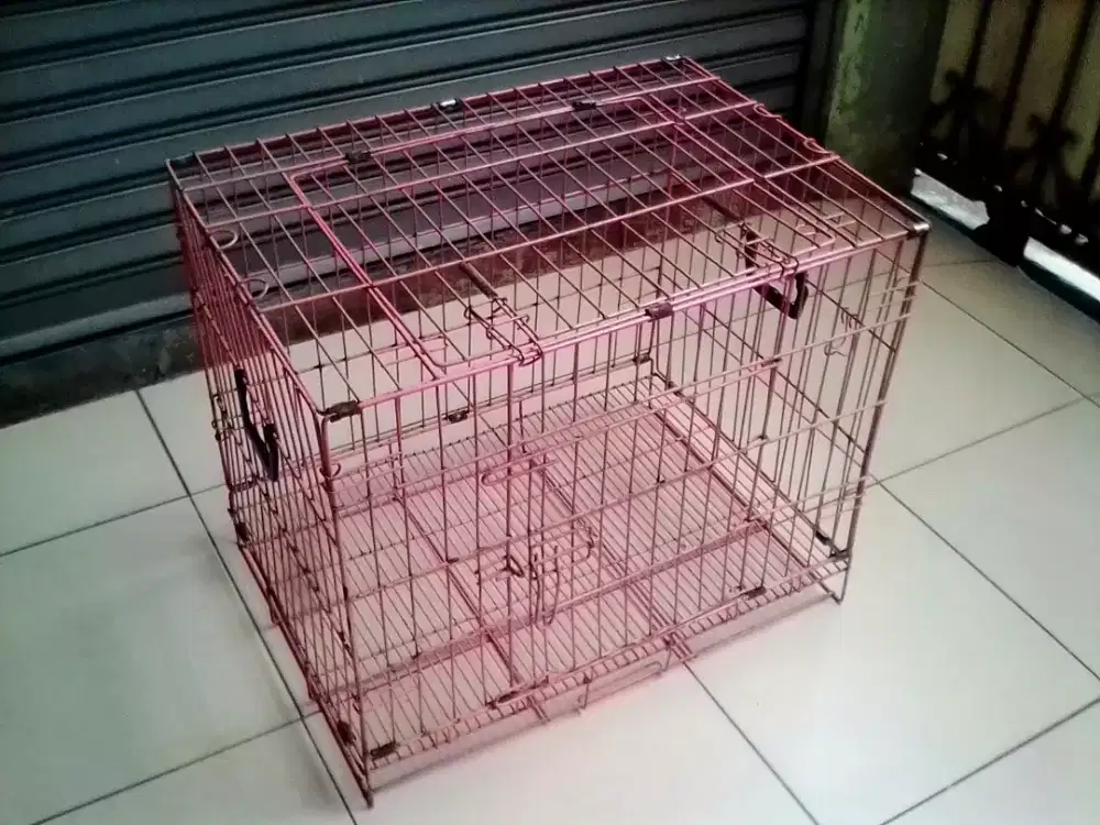 Sale Kandang Hewan Lipat Besi size L