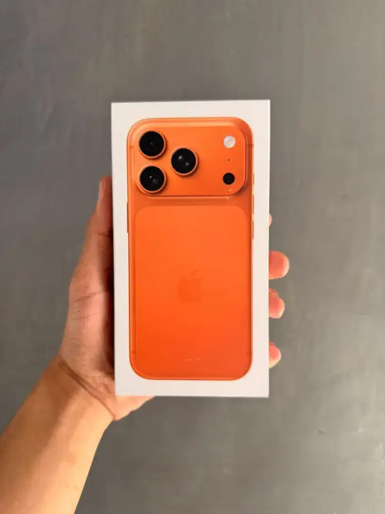 iPhone 17Pro 256 iBox orange barang baru