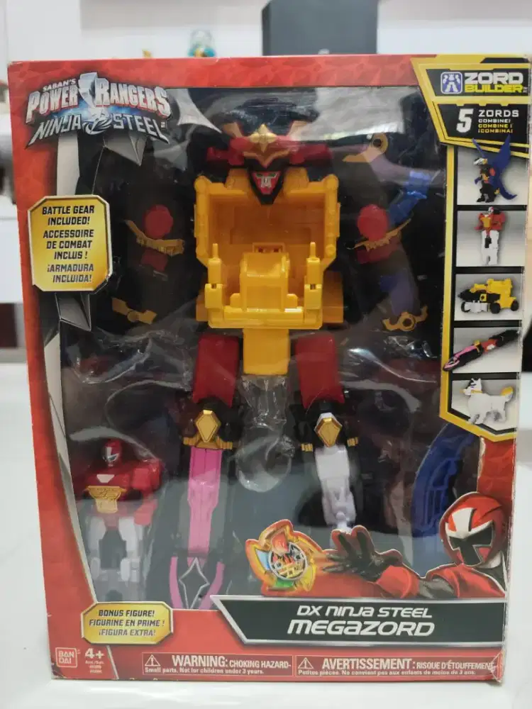 Mainan power ranger ninja steel