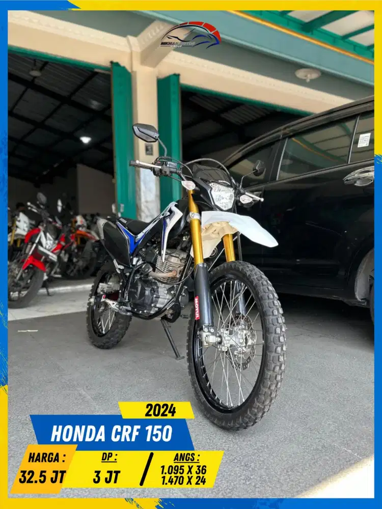 HONDA CRF 150 2024 BEKAS RASA BARU BOSSKU HIKMAH MOTOR KEPUH MALANG