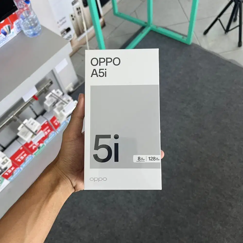OPPO A5i 4+4/128 NEW SEGEL GARANSI RESMI MURAH
