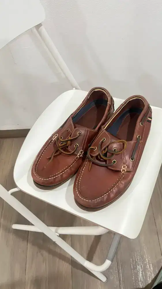 M&S  SEPATU KULIT Coklat
