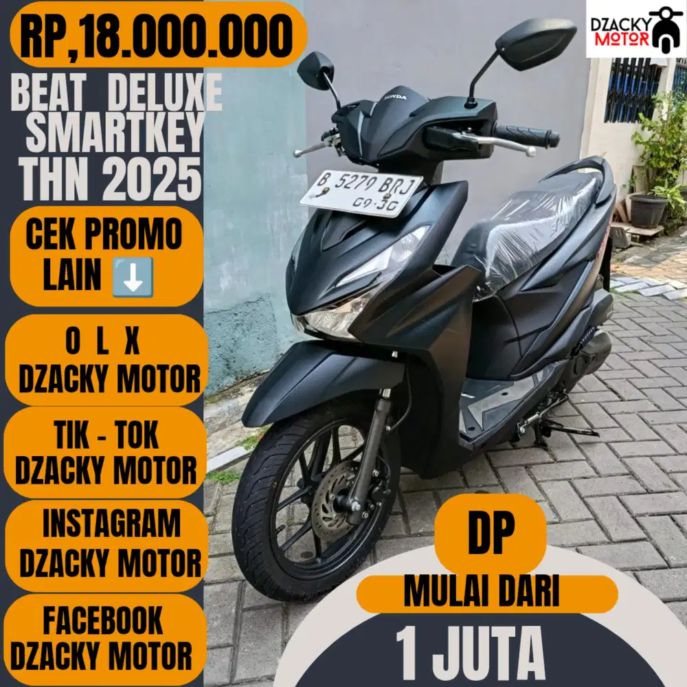 BEAT DELUXE SMARTKEY 2025 SECOND LIKE NEW