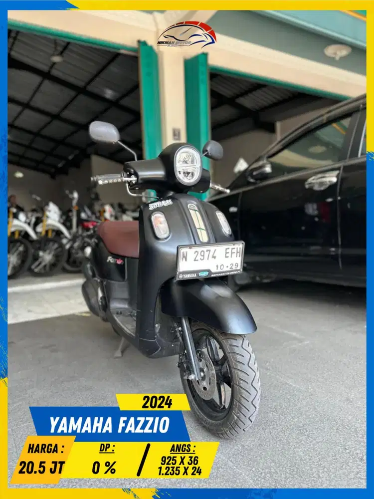 YAMAHA FAZZIO 2024 NDANG SATSET MASZEHH HIKMAH MOTOR KEPUH MALANG