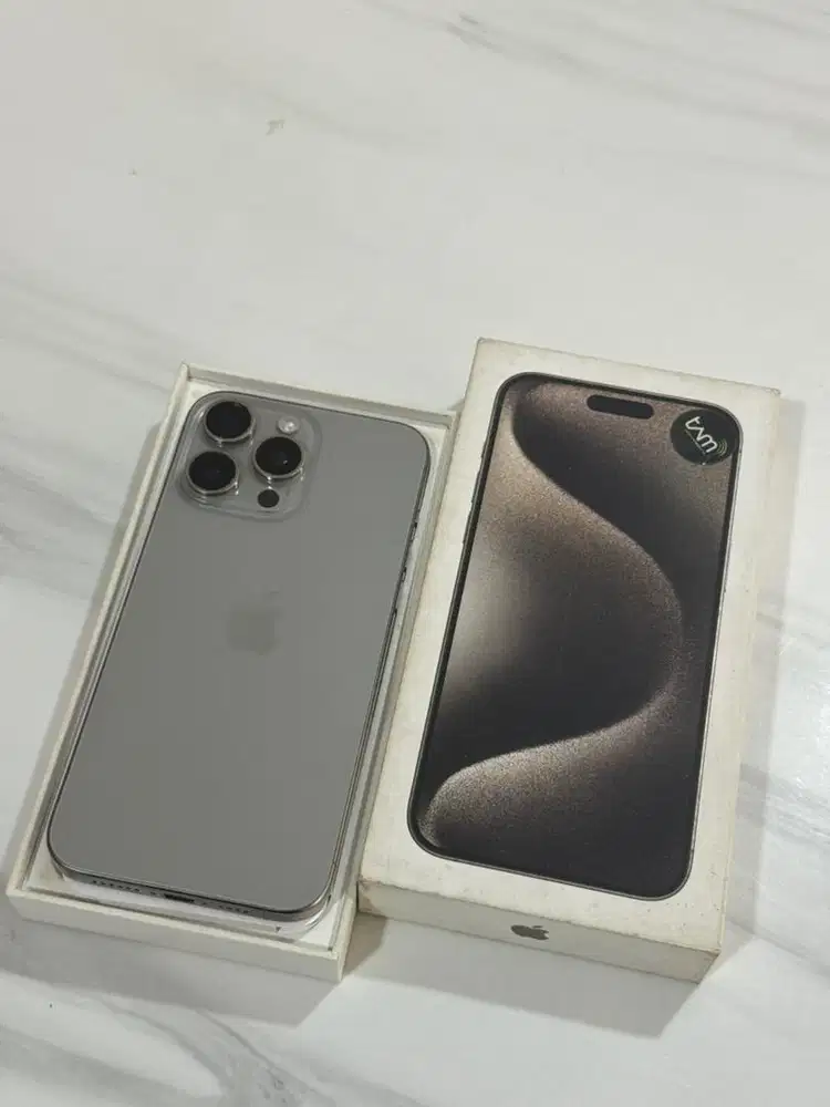 Iphone 15 promax 256gb second ibox
