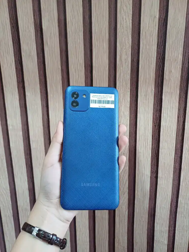 Samsung Galaxy A03 4/64 Nominus| Warna Biru Unit Only Resmi Ori