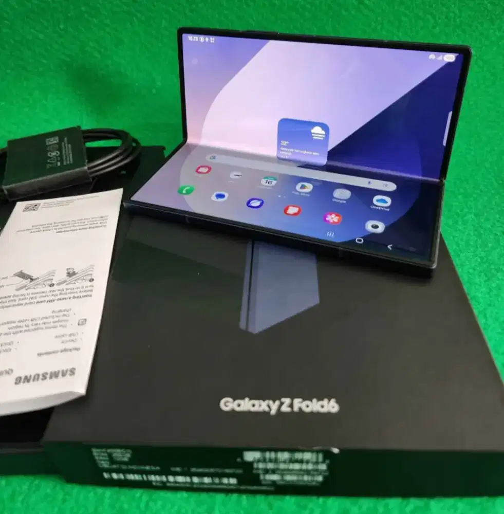 SAMSUNG Z FOLD 6 RAM 12/256 GB ORIGINAL SEIN NORMAL FULLSET