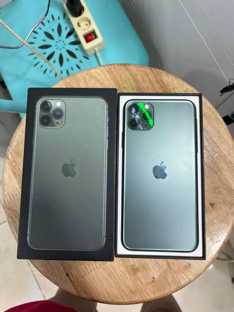IPHONE 11 PROMAX 64GB PERMANEN GREEN BH 85%