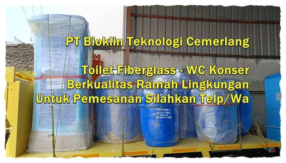 Closet Jongkok/ Duduk Toilet Outdoor, WC Portable, Mudah Dipindahkan R