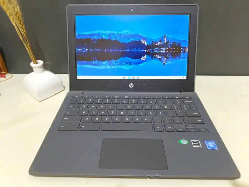 Laptop Hp 11 G8 EE Intel Celeron N4020 Ram 4Gb Super Tipis Anti Lemot